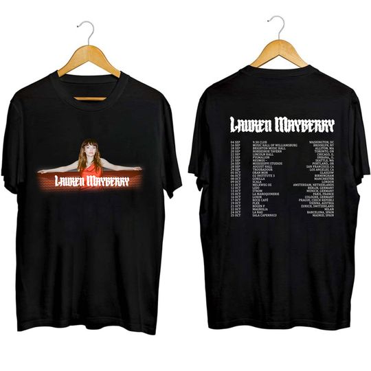 Discover Lauren Mayberry Solo Tour 2023 Shirt, Lauren Mayberry Fan Shirt