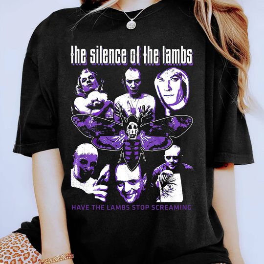 Discover Vintage Hannibal Lecter Silence of the Lambs Shirt