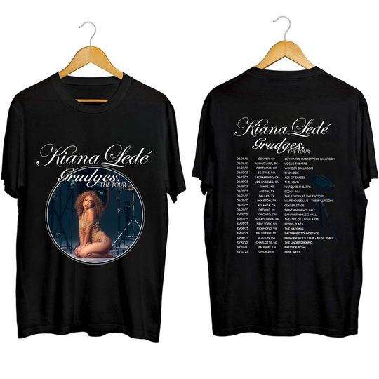 Discover Kiana Led The Grudges Tour 2023 Shirt, Kiana Led Fan Shirt