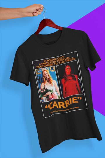 Discover Carrie Movie Poster T-Shirt, Horror T-Shirt, Halloween T-Shirt