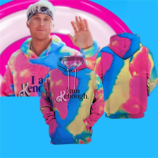 Discover I Am Kenough Tie-Dye T-Shirt, I Am Kenough Merch Hoodies, BarB Costume