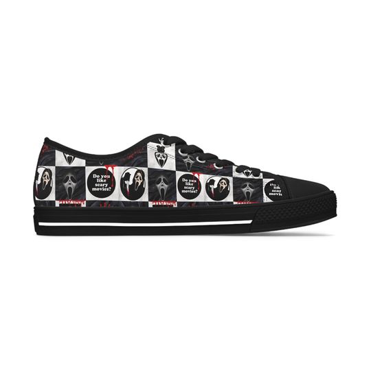 Discover Scream Women's Low Top Sneakers