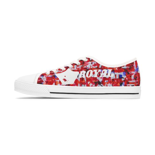 Discover Red Royal Women's Low Top Sneakers
