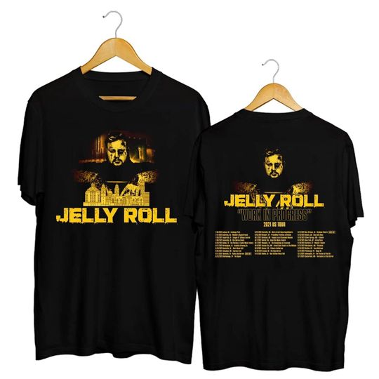 Discover Jelly Roll 2023 Side Gift For Fans Shirt, Jelly Roll Tour Shirt