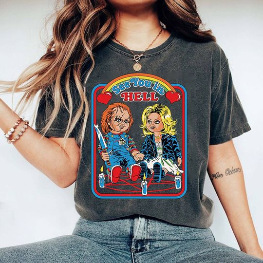 Discover Chucky Child's Play See You In Hell Shirt