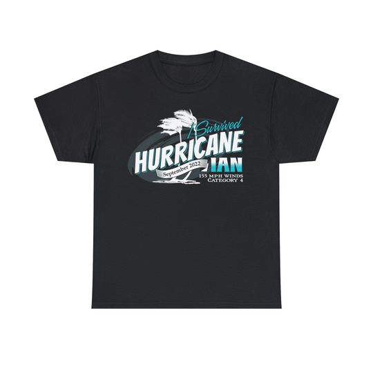 Discover I Survived Hurricane IAN 2022 shirt