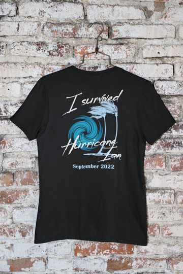 Discover Hurricane Ian Survivor 2022 Unisex T-Shirt, Hurricane Ian Shirt