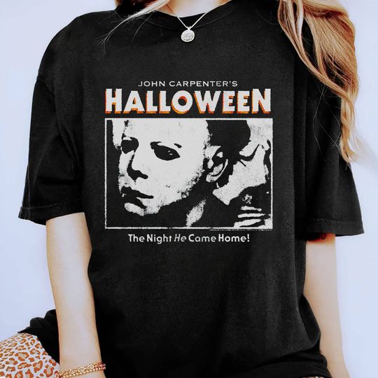 Discover Vintage Michael Myers Tee | Michael Myers Shirt | Horror Halloween Shirt