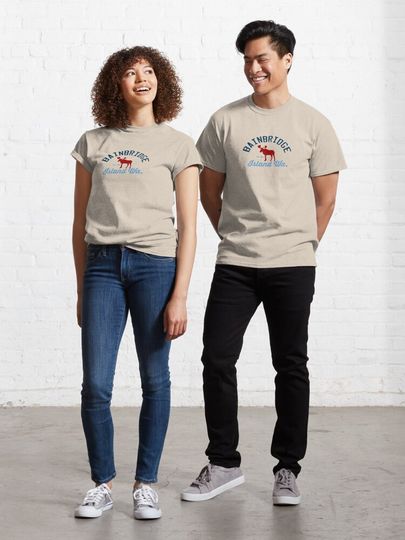 Discover Bainbridge Island. | Classic T-Shirt