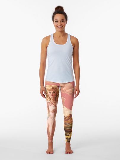 Discover Barbenheimer: Enigmatic Summer Expedition | Leggings