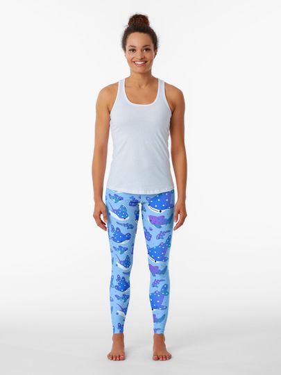 Discover Polka dot shark | Leggings