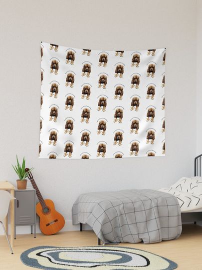 Discover Born to be loved and cuddled ruby Cavalier king Charles spaniel dog  | Tapestry