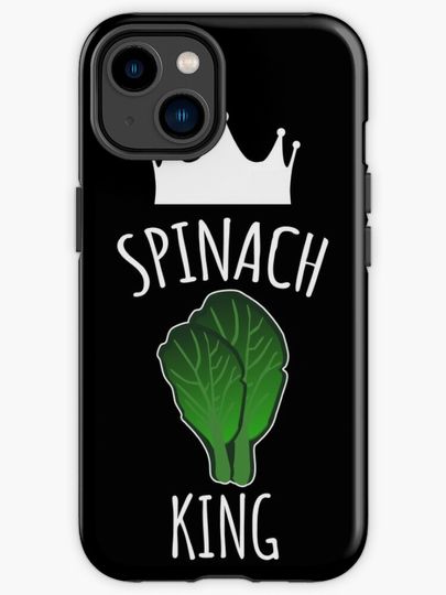 Discover Spinach King | iPhone Case