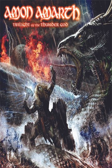 Discover Amon Amarth twilight of the thunder god Premium Matte Vertical Poster