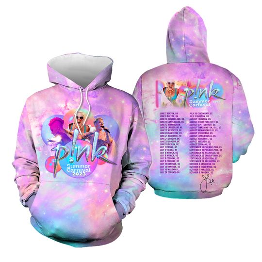 Discover Pink Singer Summer Carnival 2023 Tour 3D Hoodie