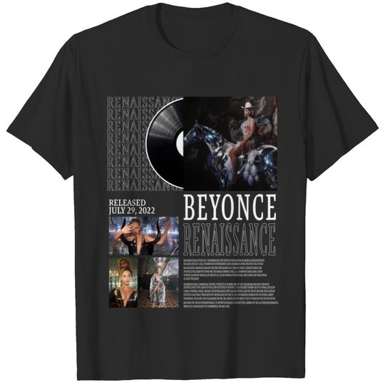 Discover Vintage Bootleg Inspired Tee Beyonc Vintage T-Shirt, Renaissance Album Shirt