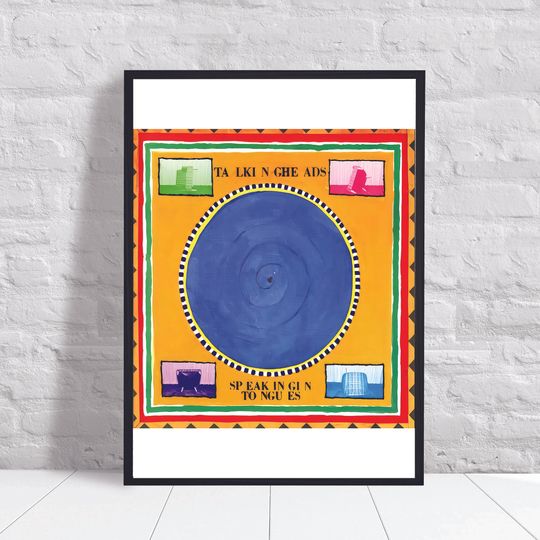 Discover Talking Heads - Speaking in Tongues Premium Matte Vertical Poster