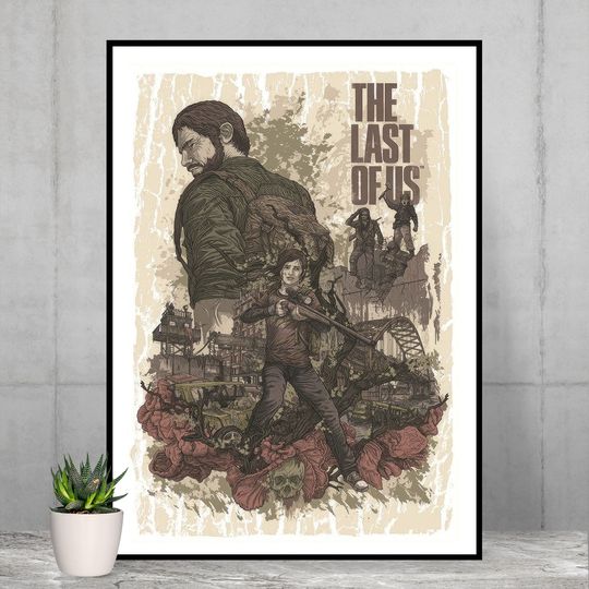 Discover The Last Of Us Poster Premium Matte Vertical Poster