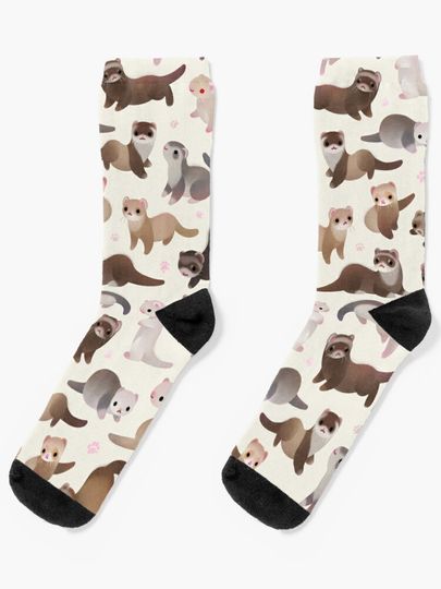 Discover Ferret - bright | Socks