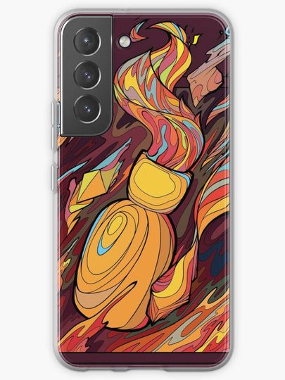 Discover Stained Glass Flask of Embers | Samsung Galaxy Phone Case