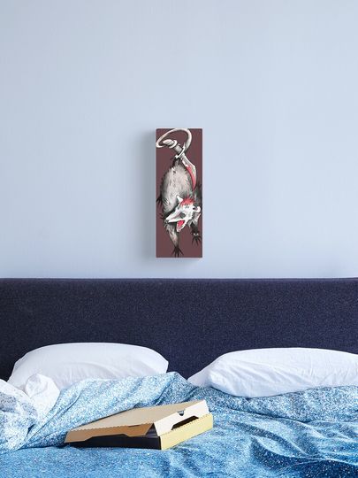 Discover Angry Possum | Canvas Print