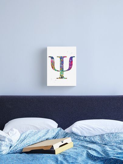 Discover Psychology symbol | Canvas Print