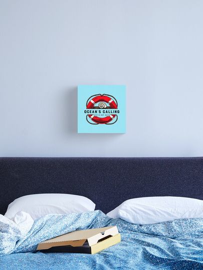 Discover Ocean&apos;s Calling Let&apos;s Set Sail | Canvas Print