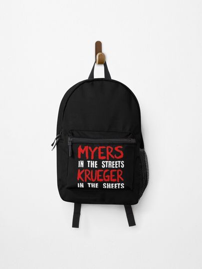 Discover Myers in the streets - Krueger in the sheets | Backpack