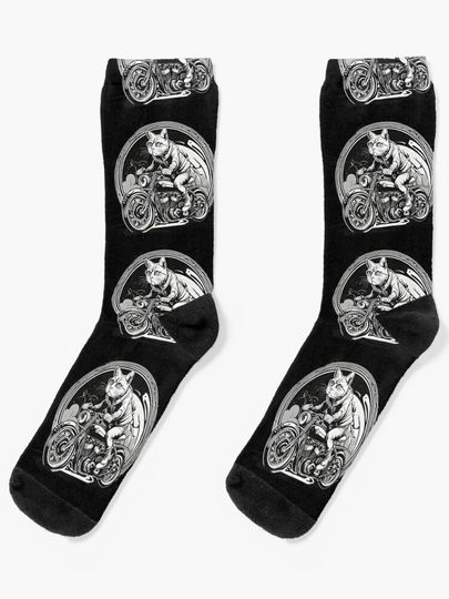 Discover Cat Racer | Socks
