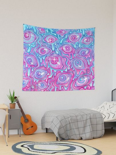 Discover Eyeball Pattern - Version 2 | Tapestry