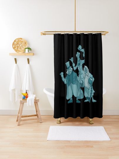 Discover Hitchhiking Ghosts | Shower Curtain