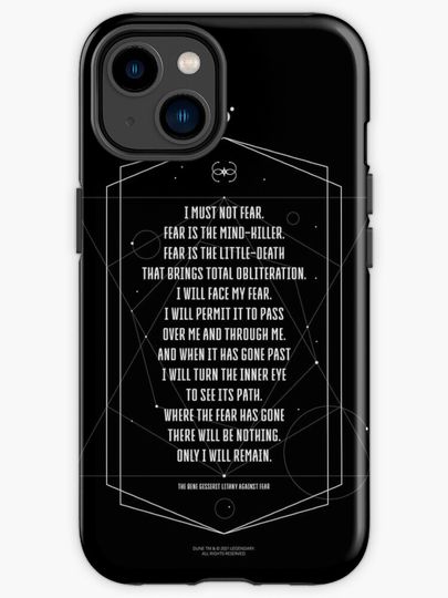 Discover Bene Gesserit Litany  | iPhone Case