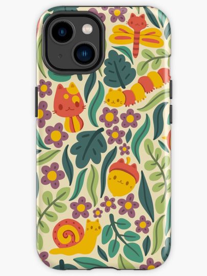 Discover Cat Critters - Light | iPhone Case