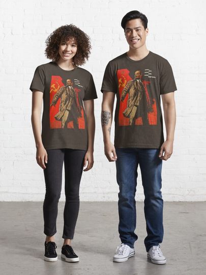 Discover Lenin lived, Lenin lives, Lenin will live forever! | Essential T-Shirt