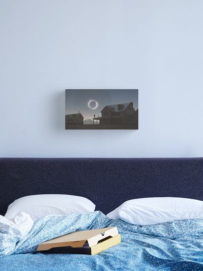 Discover Solar Eclipse | Canvas Print