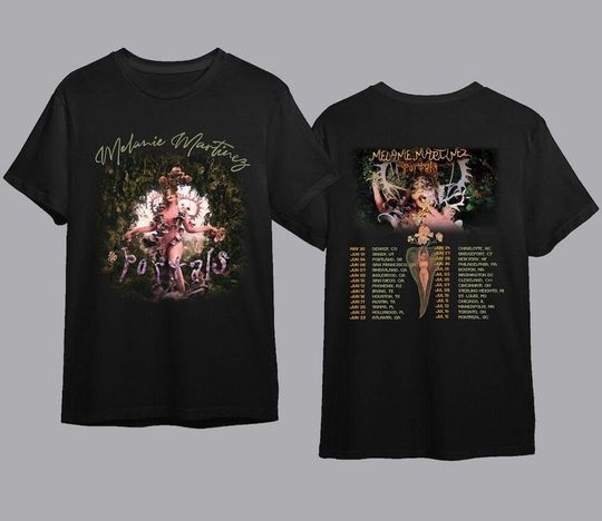 Discover Melanie Shirt, Portals Tour 2023 Shirt, Portals Album Shirt, Melanie Singer Shirt