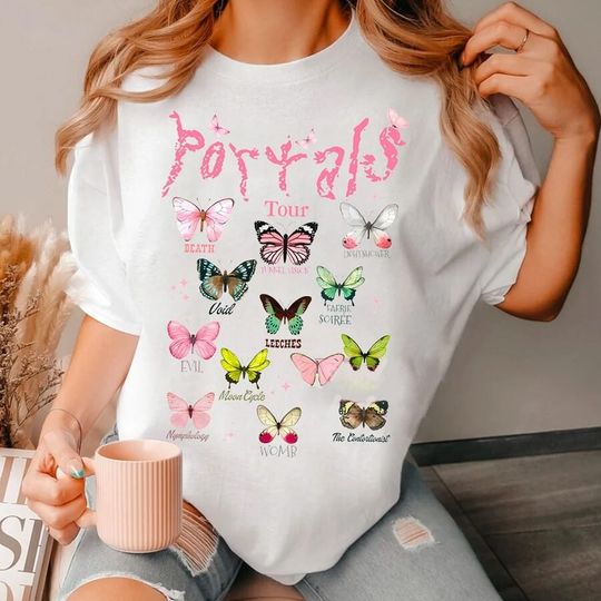 Discover Melanie Singer Portal Shirt, American Singer Shirt, Melanie Martinez Tour Shirt