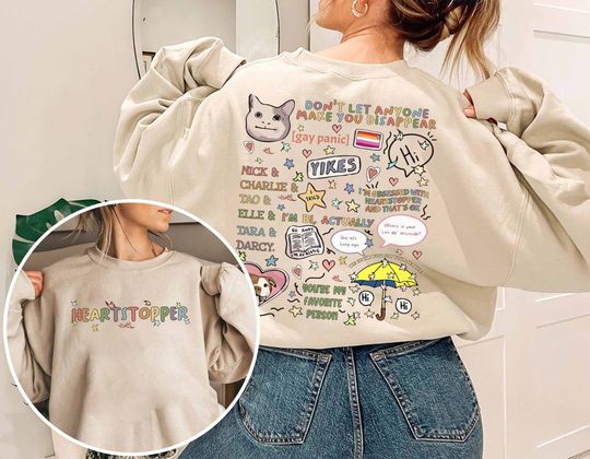 Discover Vintage Heartstopper Season 2 Shirt, Heartstopper Quotes,  Heartstopper I'm Bi Actually, LGBT Gay Panic Bi Panic Shirt