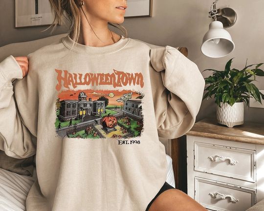 Discover HalloweenTown 1998 Sweatshirt
