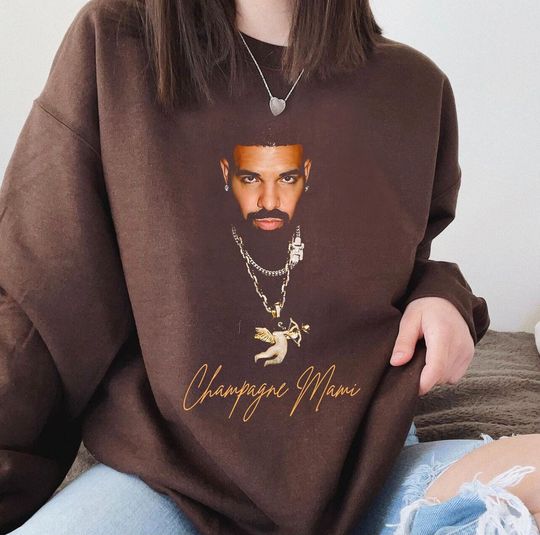 Discover Vintage Champagne Mami Crewneck Sweatshirt, Drake Sweatshirt
