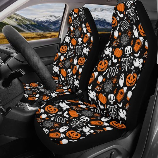 Discover Creepy Car Seat Cover