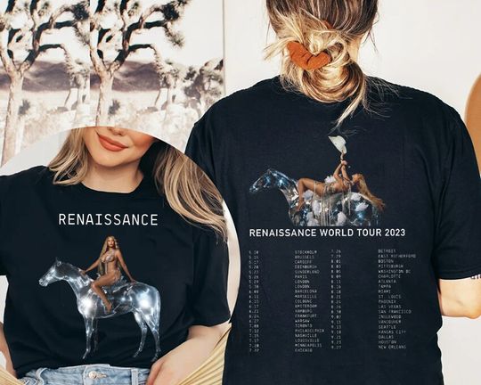 Discover Beyonc Renaissance World Tour T-Shirt, Beyonc Renaissance World Tour Merch