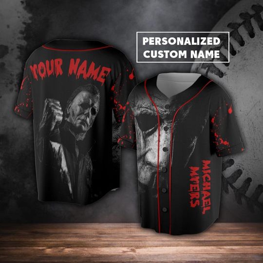 Discover Custom Name Michael Myers Baseball Jersey