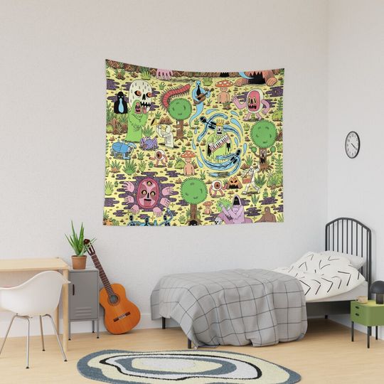 Discover Ghost World Tapestry