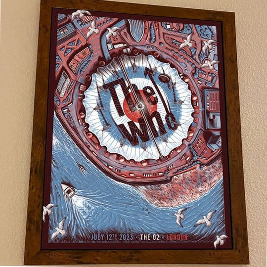 Discover The Who Rock Band July 12th 2023 The 02 London Poster