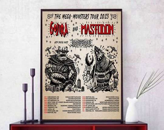 Discover The Mega-Monsters Tour 2023 Is Back! Poster