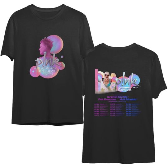 Discover Pink Summer Carnival Tour 2023 T-Shirt