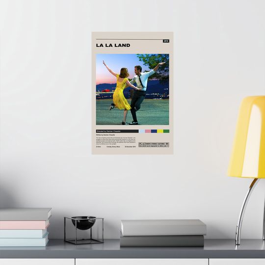 Discover La La Land Poster Premium Matte Vertical Poster