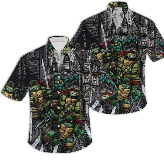 Discover Teenage Mutant Ninja Turtles Hawaiian Unisex Shirt