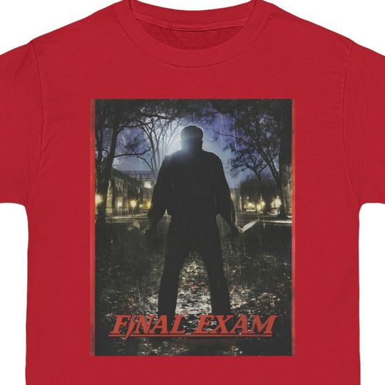 Discover Final Exam T-Shirt, Horror T-Shirt, Halloween T-Shirt, Movie T-Shirt